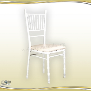 تصویر  صندلی شیواری سفید