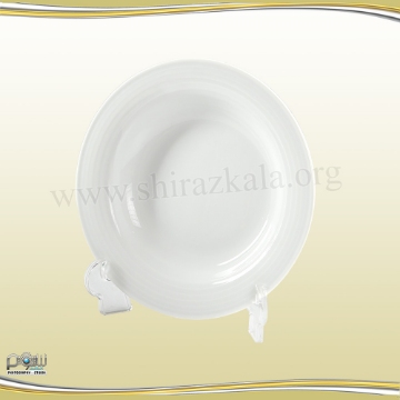 تصویر  بشقاب خورش گرد چینی