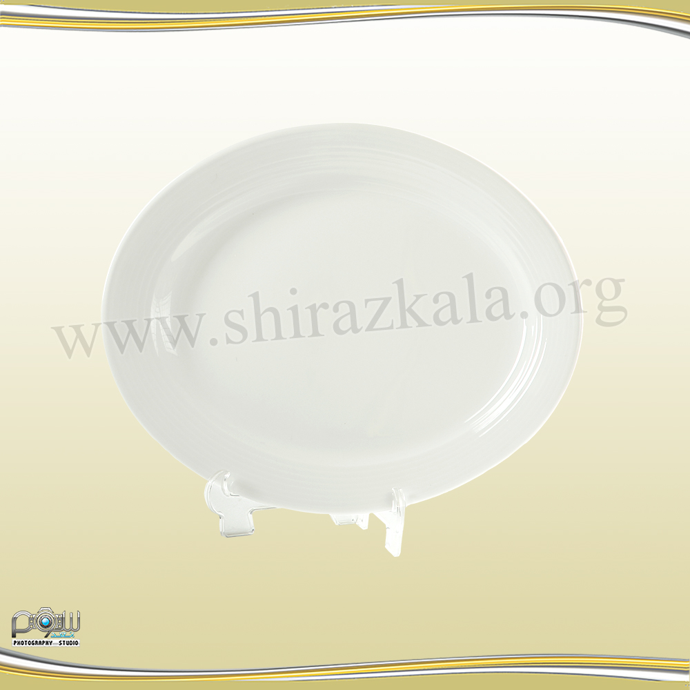 تصویر  دیس بیضی چینی متوسط