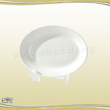 تصویر  دیس بیضی چینی کوچک