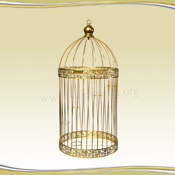 تصویر  قفس طلایی ایستاده متوسط