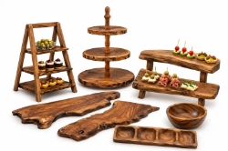 تصویر برای دسته  ظروف چوبی (فینگرفود)